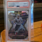 Panini Select 2019 Tom Brady Concourse Silver Prizm Patriots #1 PSA 10