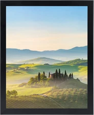 5X8 Black Picture Frames, Photos Frame with Plexiglass, Wall Gallery Photo Frame