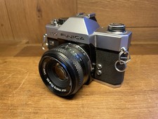 *Near Mint* Fuji ST801 LED Film Camera Fujinon 55mm F/2.2 Lens From Japan