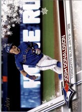 2017 Topps Walmart Holiday Snowflake #HMW86 Josh Donaldson - BB