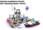 LEGO Town Set 6540 Pier Police Boat Ship Harbor Dock Patrol