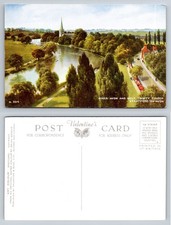 Warwickshire - Stratford-on-Avon. River Avon & Holy Trinity Church