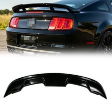 For 2010-2014 Ford Mustang Rear Trunk Spoiler Wing Lip Gloss Black Gt500 Style
