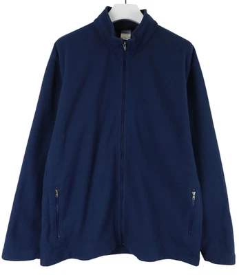 Patagonia Synchilla Sweat Homme XXL Bleu Polaire Col Montant Poche Zippée - Photo 1/4