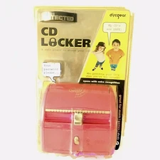 Vintage Rare DiscGear Selector 40 Disc Locker with Voice Recognition Games C.D's