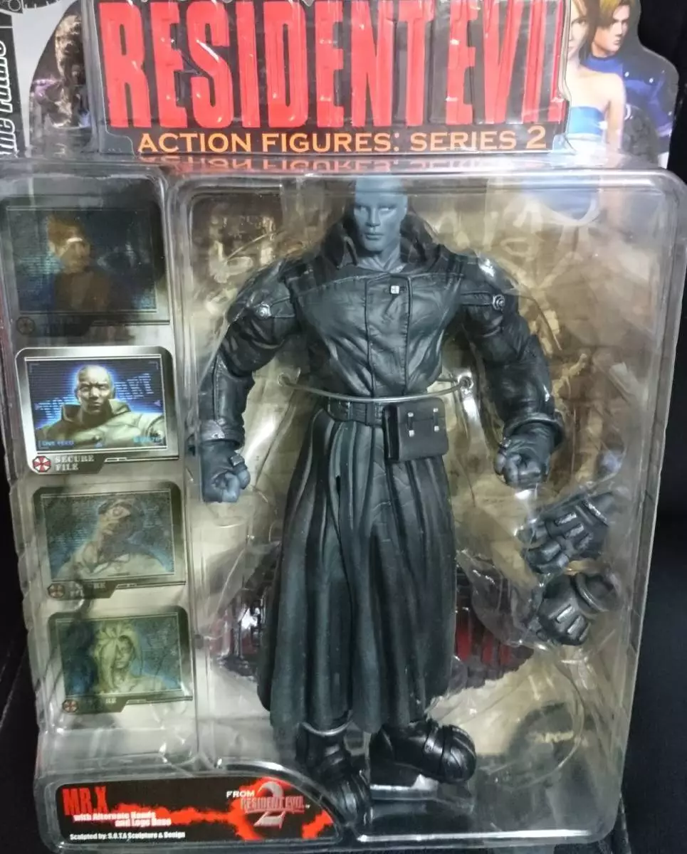 Resident Evil Mr X Action Figure Palisades Vintage New