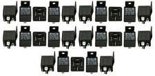 25 PACK 30/40 AMP INDUSTRIAL 12V BOSCH STYLE SPDT S RELAY - FREE PRIORITY SHIP 