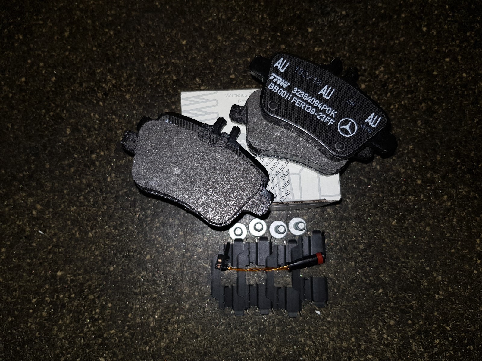 MercedesBenz GLA, SLC, CLA & A Class rear brake pads A0004200705 eBay
