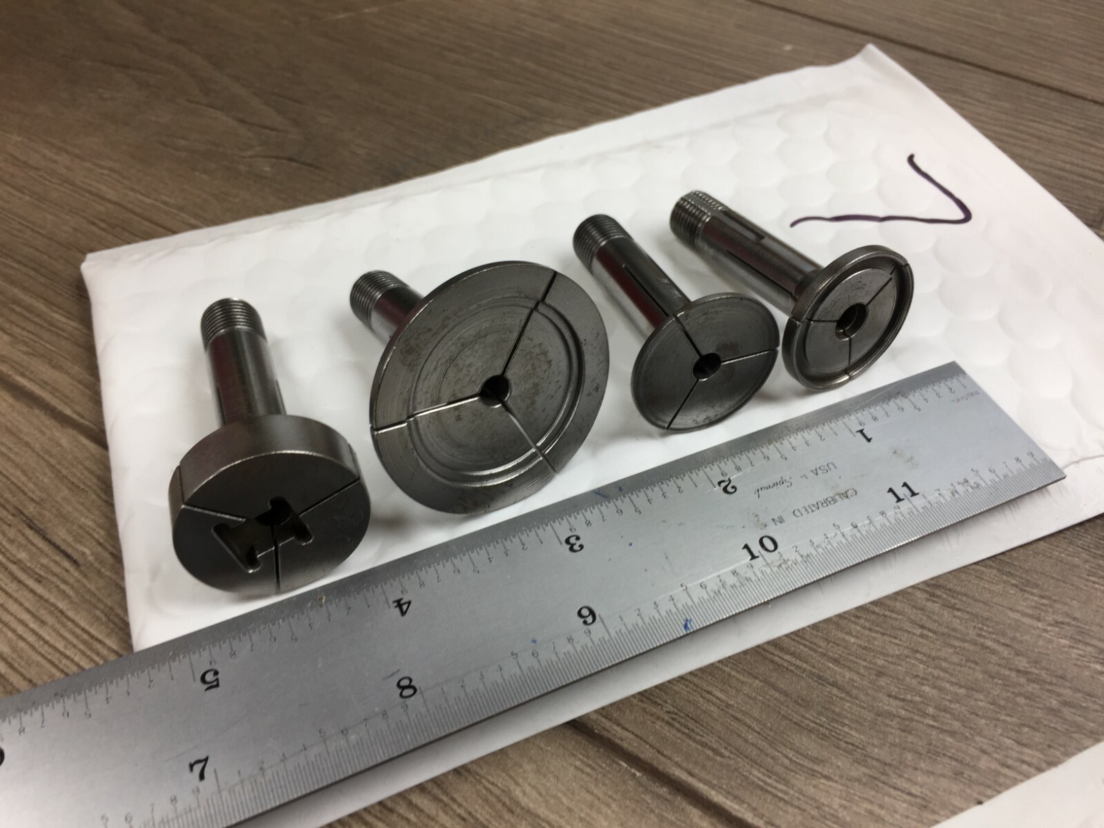 LOT OF LEVIN LATHE STEP COLLETS D STYLE ( 10 MM ) COLLETS | eBay