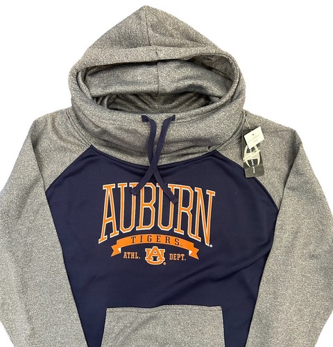 NWT Champion Elite University of Auburn Tigers Funnel Neck Hoodie unisex SZ XL - Picture 2 of 8