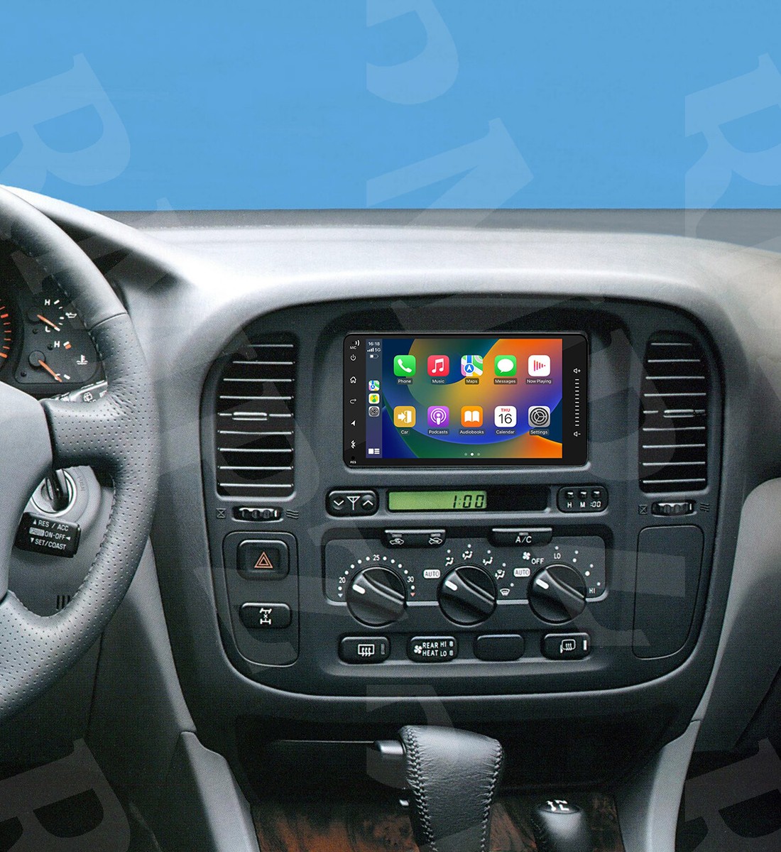 Apple - medamaoyazizm 様  専用！ For Toyota Land Cruiser 98-2007 Wifi Apple CarPlay Car Radio