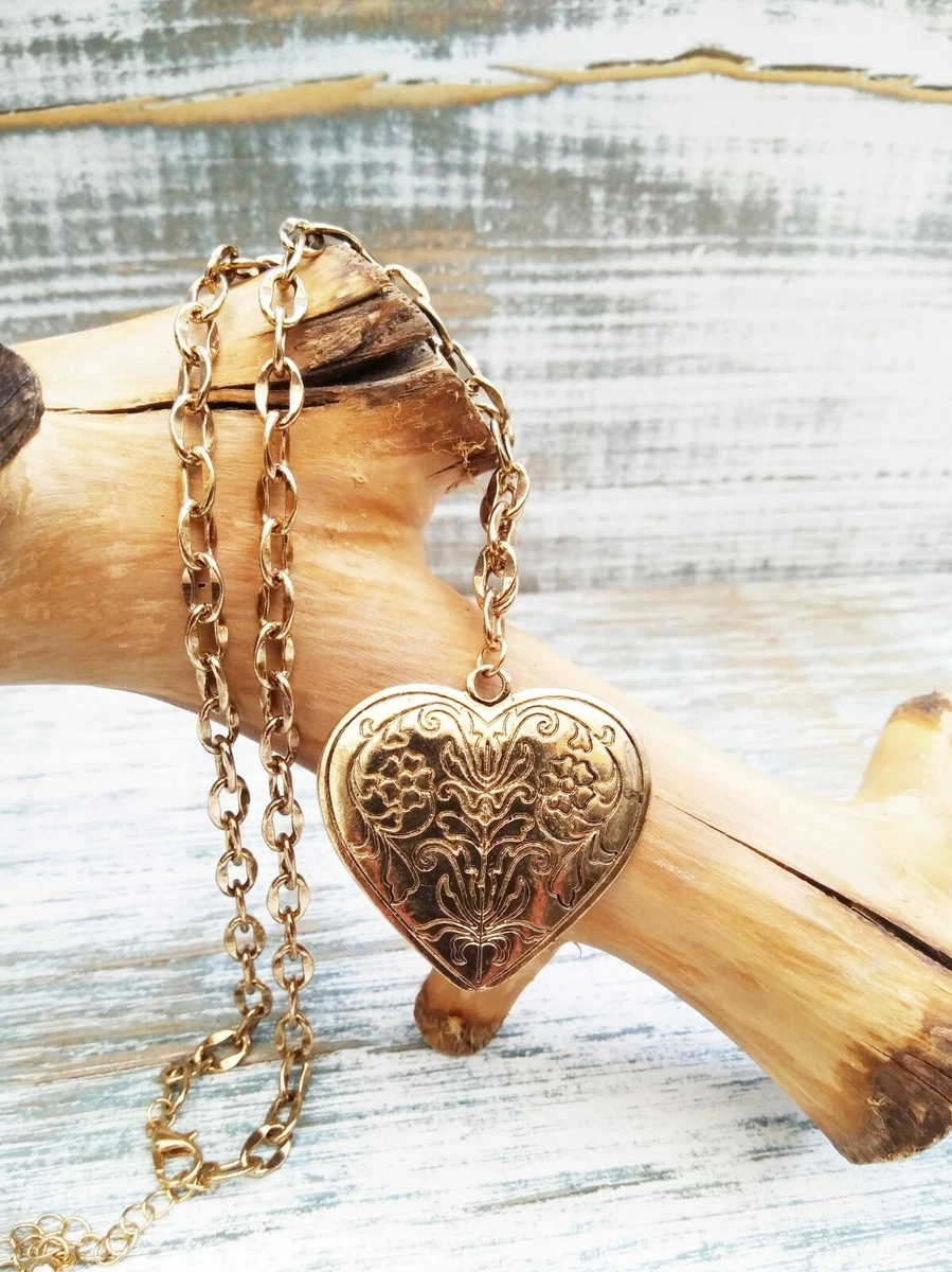 Heart of gold necklace anthropologie deals