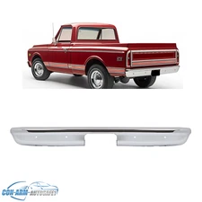 Rear Bumper Face Bar For Chevy & GMC C/K Pickup Basic 1967-72 K30/K35 1968-72