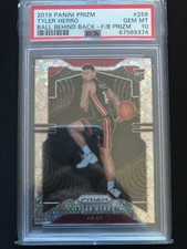 Tyler Herro Fast Break Variation RC Rookie Panini Prizm 2019-20 PSA 10