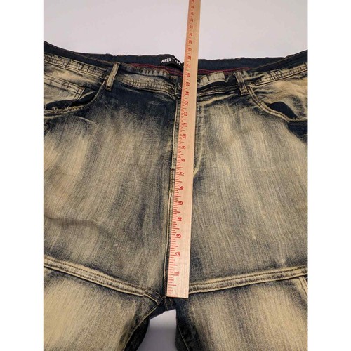 Arketype Herren blau säurewasch Denim Shorts Größe 48 - Bild 7 von 8