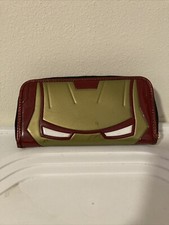 Rare Marvel Iron Man Wallet Loungefly Long Wallet Minor Marks Front Bottom