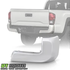 For 2016-2022 Toyota Tacoma Chrome Rear Bumper End Cap w/o Sensor Hold-Passenger