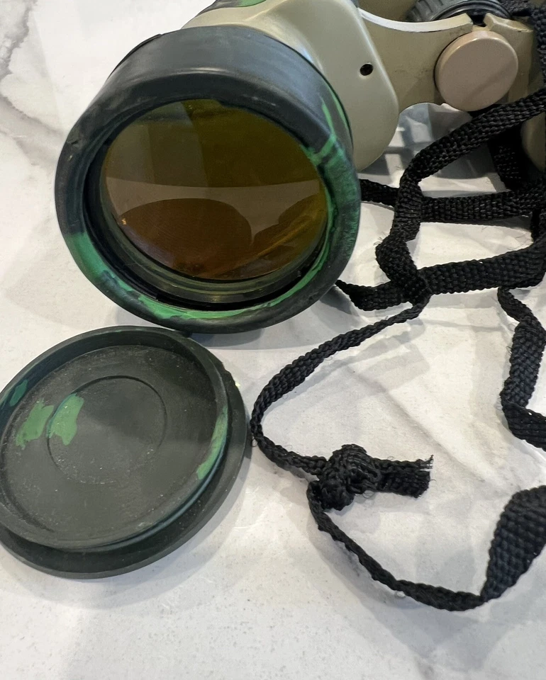 20 X 50迷彩双筒袜带琥珀色镜片 — 第 3/4 张图片