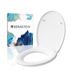 BERNSTEIN WC Deckel WC-Sitz O-Form Softclose Ersatzdeckel U2004