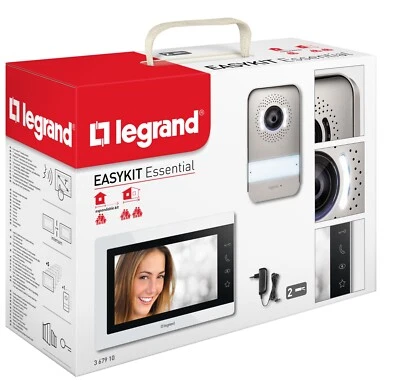 Türsprechanlage Video Türklingel 2 Draht Netzteil Kamera 7 Zoll Touch Monitor - Bild 1 von 4
