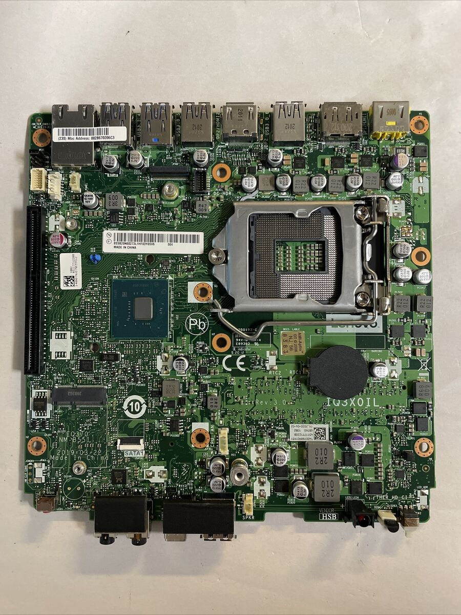 Lenovo ThinkCentre M720q IQ3X0IL 5B20U53832 Main System Lenovo ThinkCentre M720q IQ3X0IL 5B20U53832 Main System