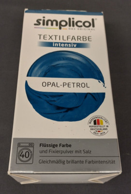 Simplicol Intensive Textilfarbe Opal-Petrol 1811
