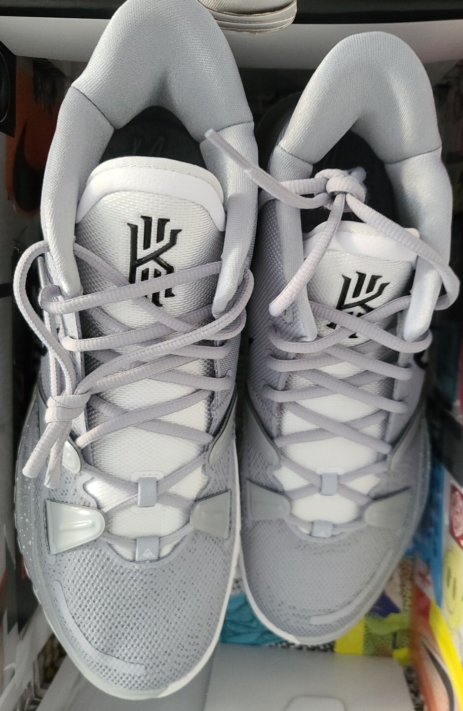 Sz 12.5 Nike Kyrie 7 TB Promo Wolf Grey Black DM5042003 Basketball