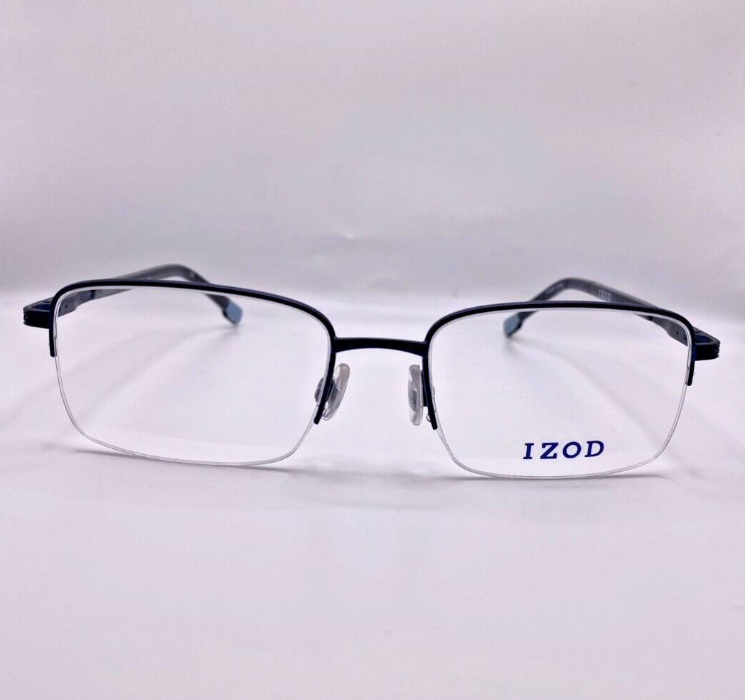 Оправа для оптических очков IZOD CV 2089 в синей полуободковой оправе 52-18-140 IZ2089 15890₽