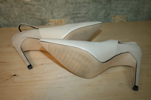 New Zara TRF Nude patent Leather Slingbacks 41 / 10.5 - Picture 5 of 5