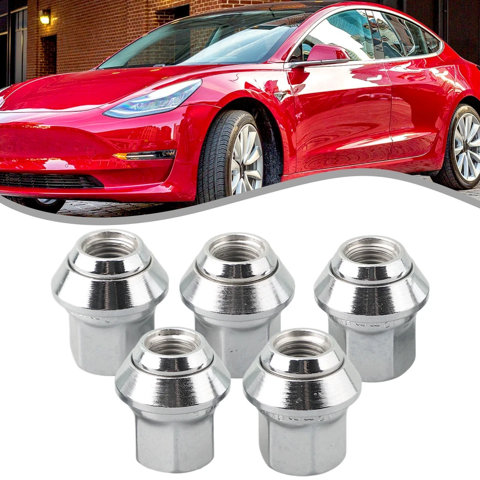 Customize Your Vehicle with Chrome Nuts for Ford Focus For Volvo C30 C70 II - Image 2 of 4