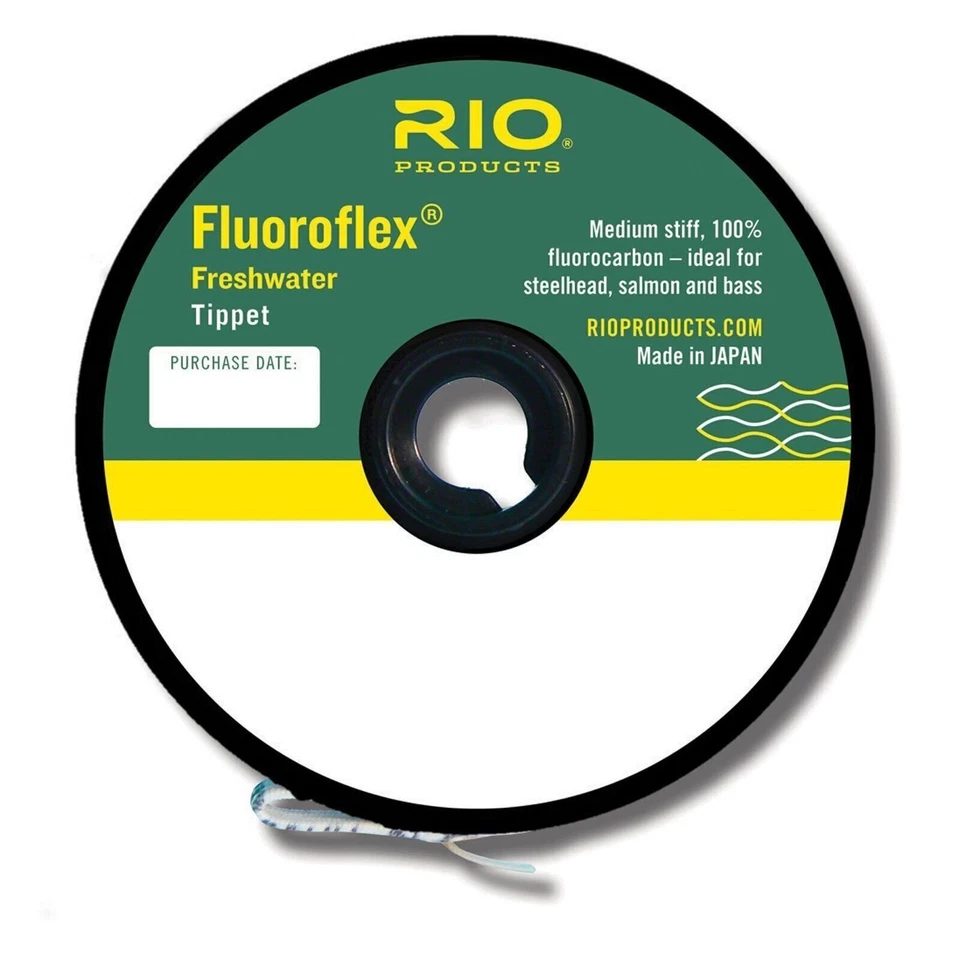Rio Fluoroflex Fly Fishing Tippet, 30yd 6X (0.005in) Tippet Spool, 3lb Test, - Image 2 of 2