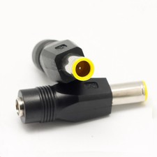 7.9 5.5mm DC Male to 5.5 2.1mm DC Female Power Plug fo Lenovo IBM Laptop Adapter