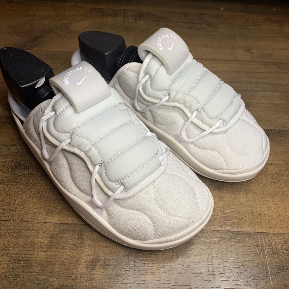 Nike Offline 3.0 Slides Mule Phantom Pure Platinum White Nike Offline 3.0 Slides Mule Phantom Pure Platinum White