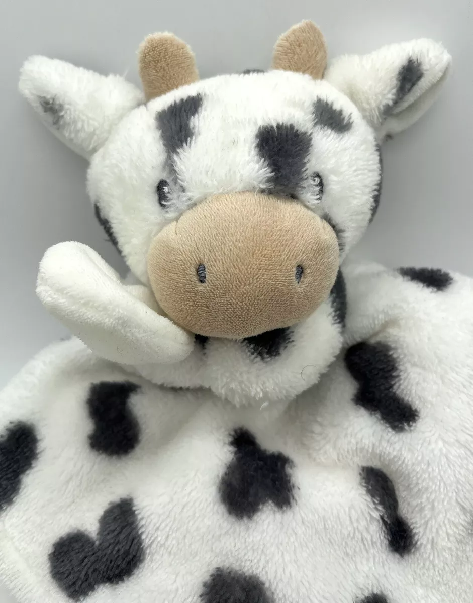 Carters 2020 Cow Black and White Baby Infant Lovey Security
