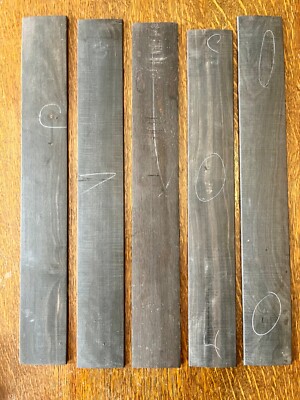 Ebony Fingerboard Fretboard Gibson NOS  Luthier Repair, see notes