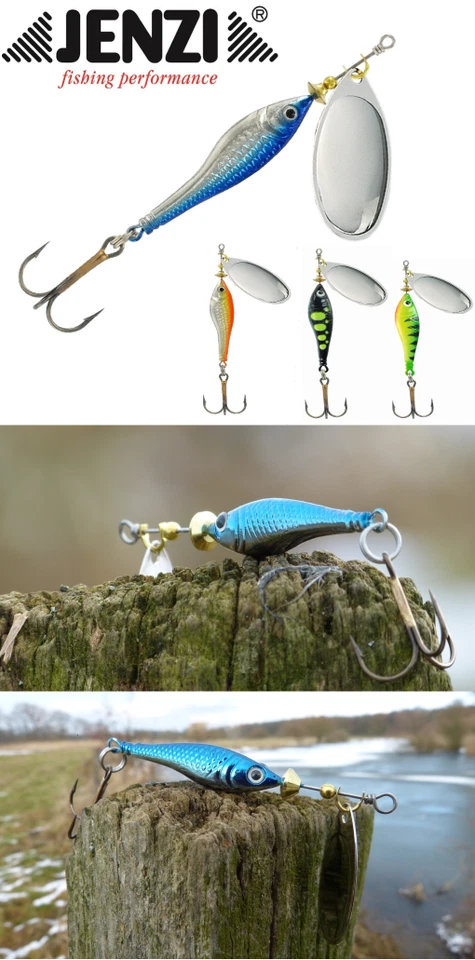 Jenzi Phantom F Legend Spinner / Blinker / Top Kunstköder