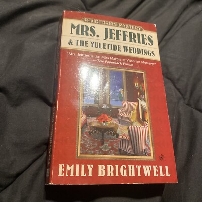 Mrs. Jeffries and the Yuletide Weddings by Emily Brightwell PB Victorian Mystery