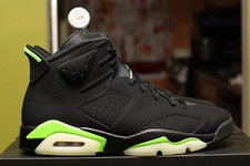 AIR JORDAN 6 RETRO ELECTRIC GREEN SIZE 10.0 D...