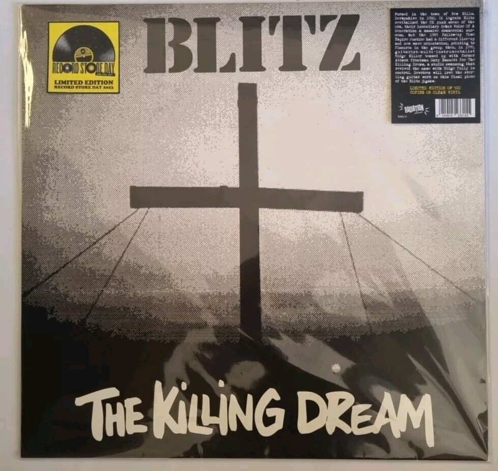 BLITZ - THE KILLING DREAM - LP NEW RSD 2023 CLEAR VINYL