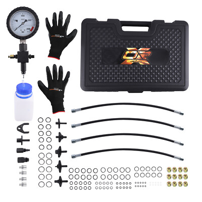 #ad #ad Common Rail High Pressure Testing Kit Diesel Engine Diagnostic 2000BAR Gauge $167.34