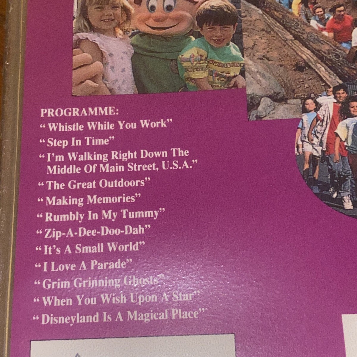 Sing Along Songs - Disneyland Fun (VHS/SH) for sale online