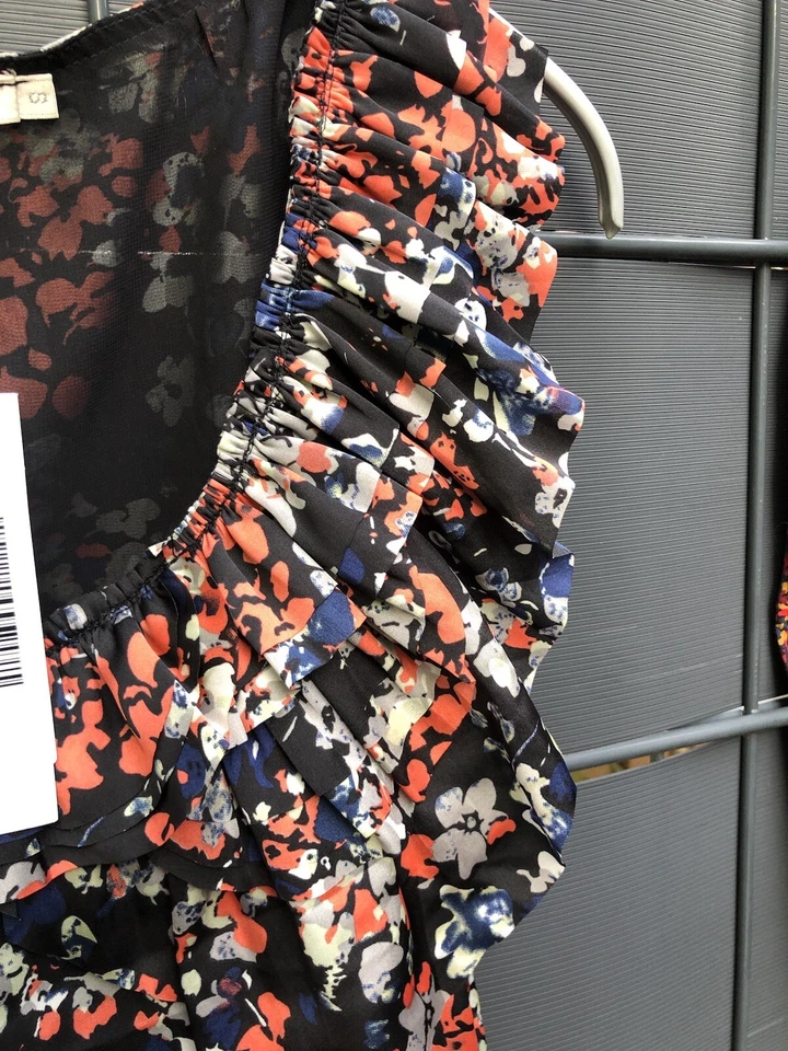 Damen Damenkleid Kleid Sommerkleid NEU SEIDE See U Soon Bunt Größe 36 S - Bild 3 von 4