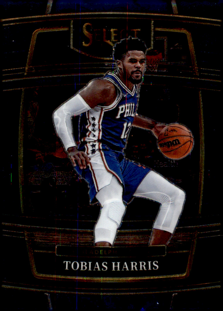 2021-22 Panini Select - #16 Tobias Harris Concourse Philadelphia 76ers