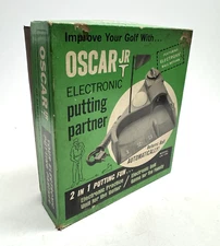 VINTAGE NOS OSCAR JR-100 Electronic Golf Putting Partner Automatic Ball Return