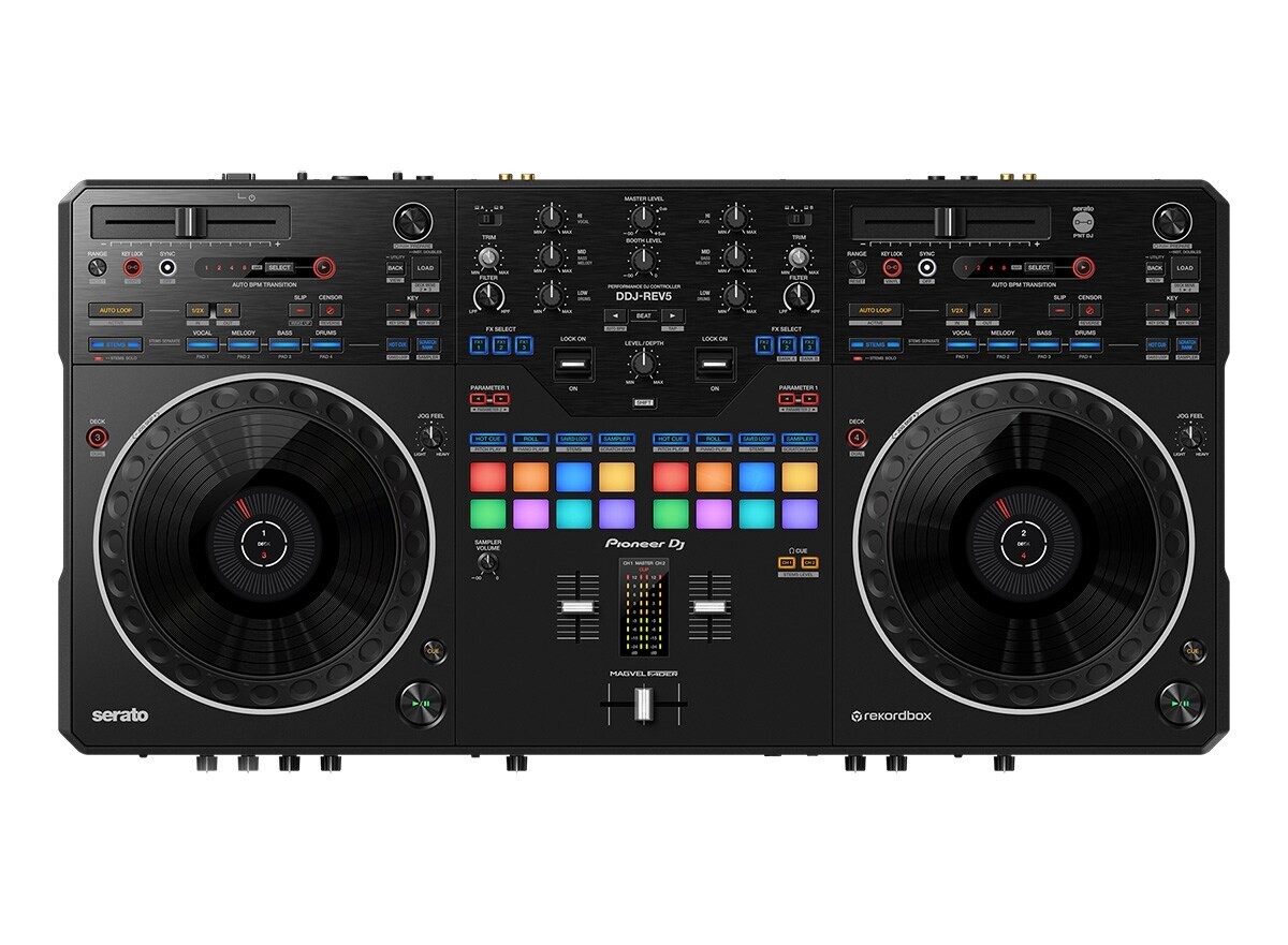 Pioneer DDJ-REV5 Scratch Style 2-Channel Rekordbox Serato DJ