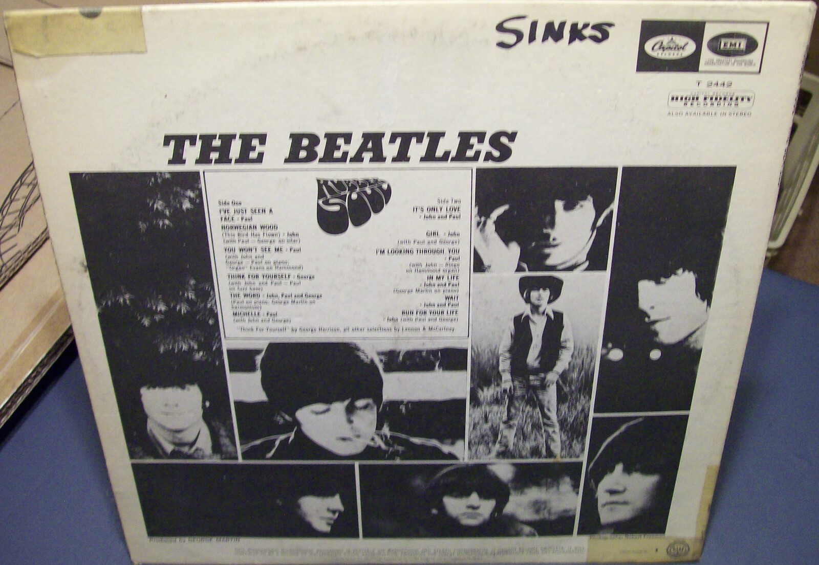 THE BEATLES RUBBER SOUL VINYL MONO ALBUM 12" (EX) eBay