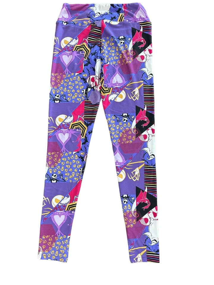 Leggings Lularoe Pesadilla Antes de Navidad Talla Única Foto 2 de 3