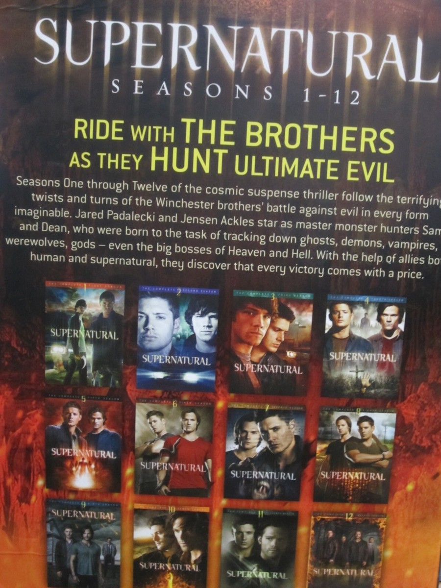 Supernatural: Seasons 1-12 [DVD Region 2] 5051892206389 | eBay