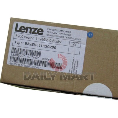 LENZE NEW E82EV551K2C200 PLC FREQUENCY INVERTER 8200   0.55kW #F4*