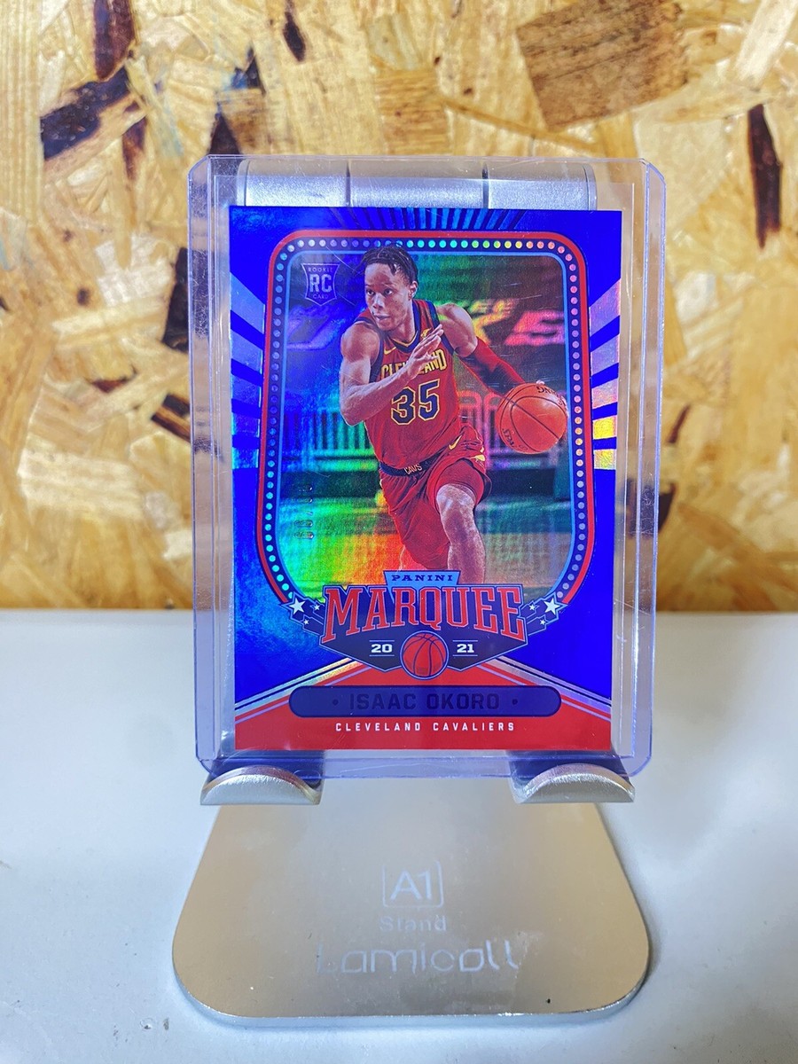 2020-21 Panini Chronicles - Marquee Blue #252 Isaac Okoro /99 (RC
